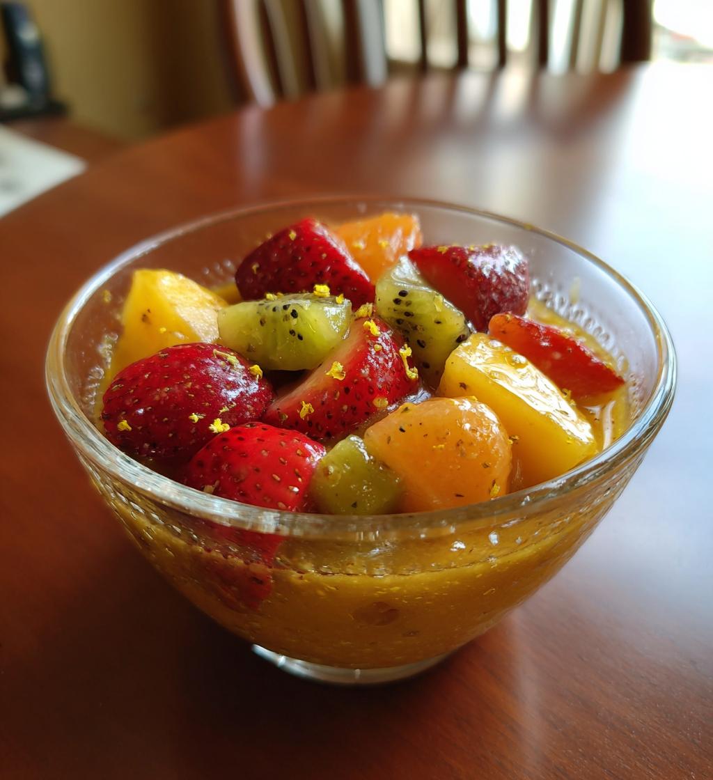 Magische fruit salad dressing in slechts 5 minuten
