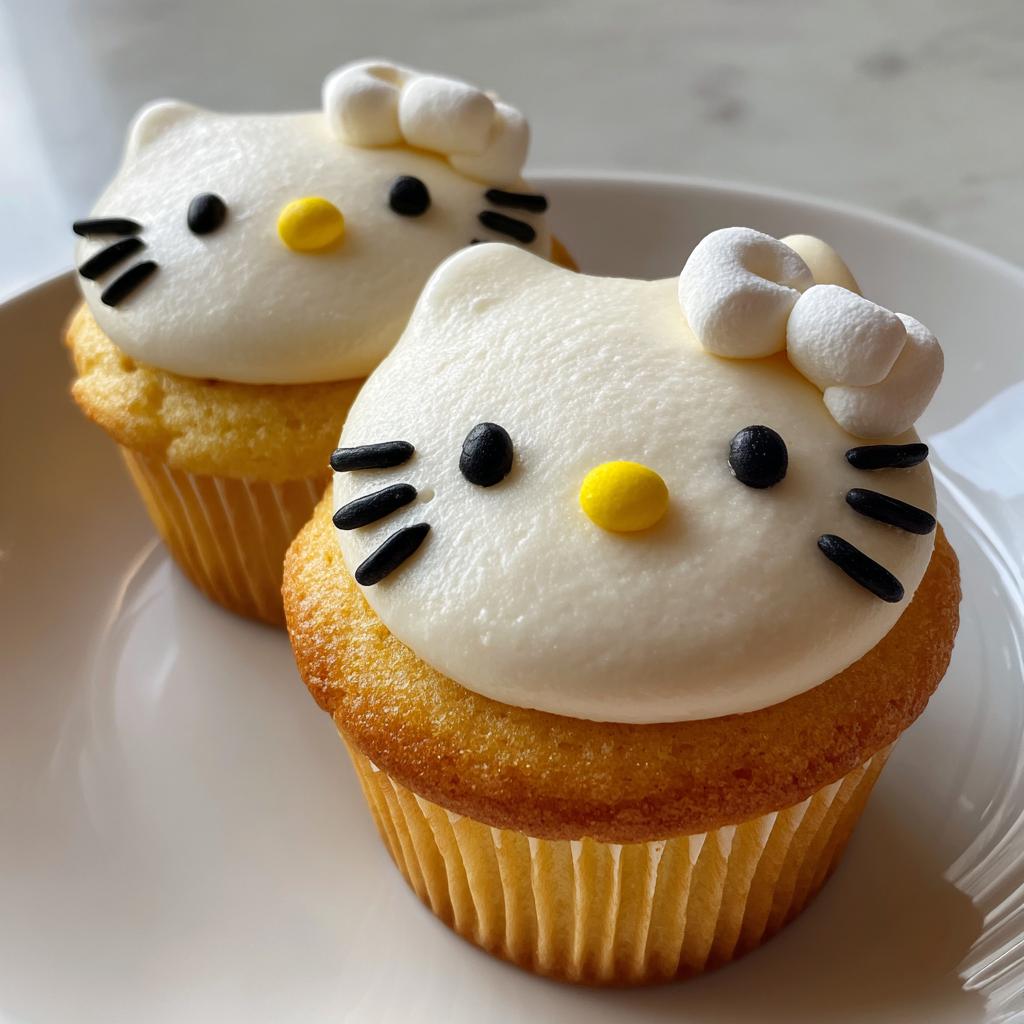 hello kitty cupcakes