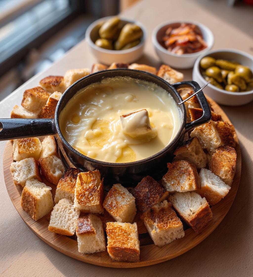 romige kaasfondue plank in slechts 25 minuten