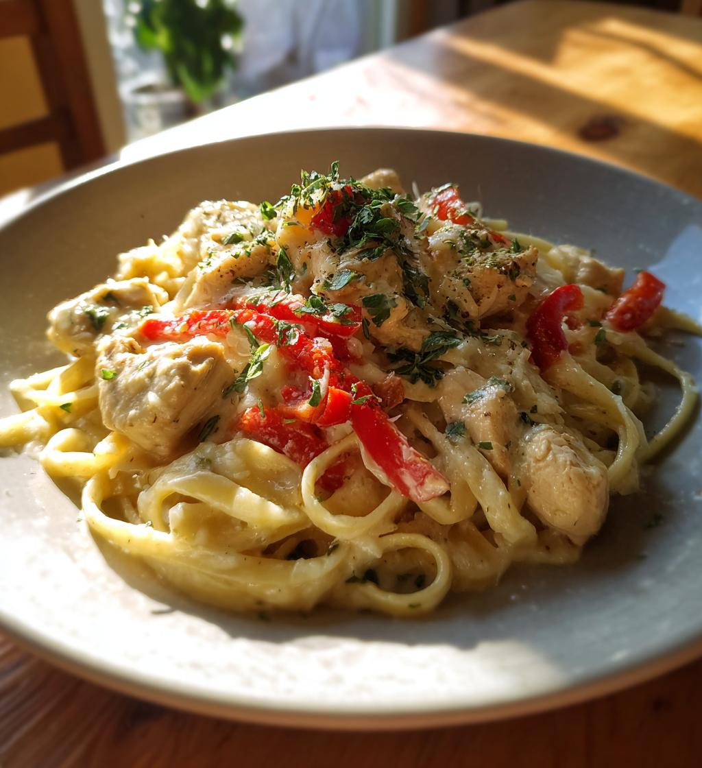 Heerlijk romige kip pasta recept voor 30 minuten smaakvol genieten