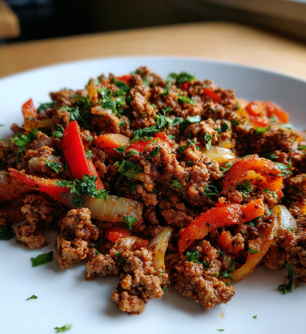 Koolhydraatarme rundergehakt recept in slechts 30 minuten