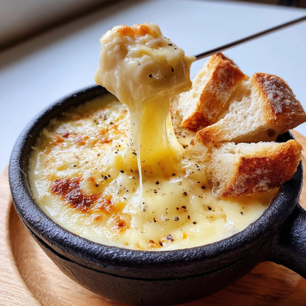 Romige makkelijk kaasfondue recept in slechts 25 minuten