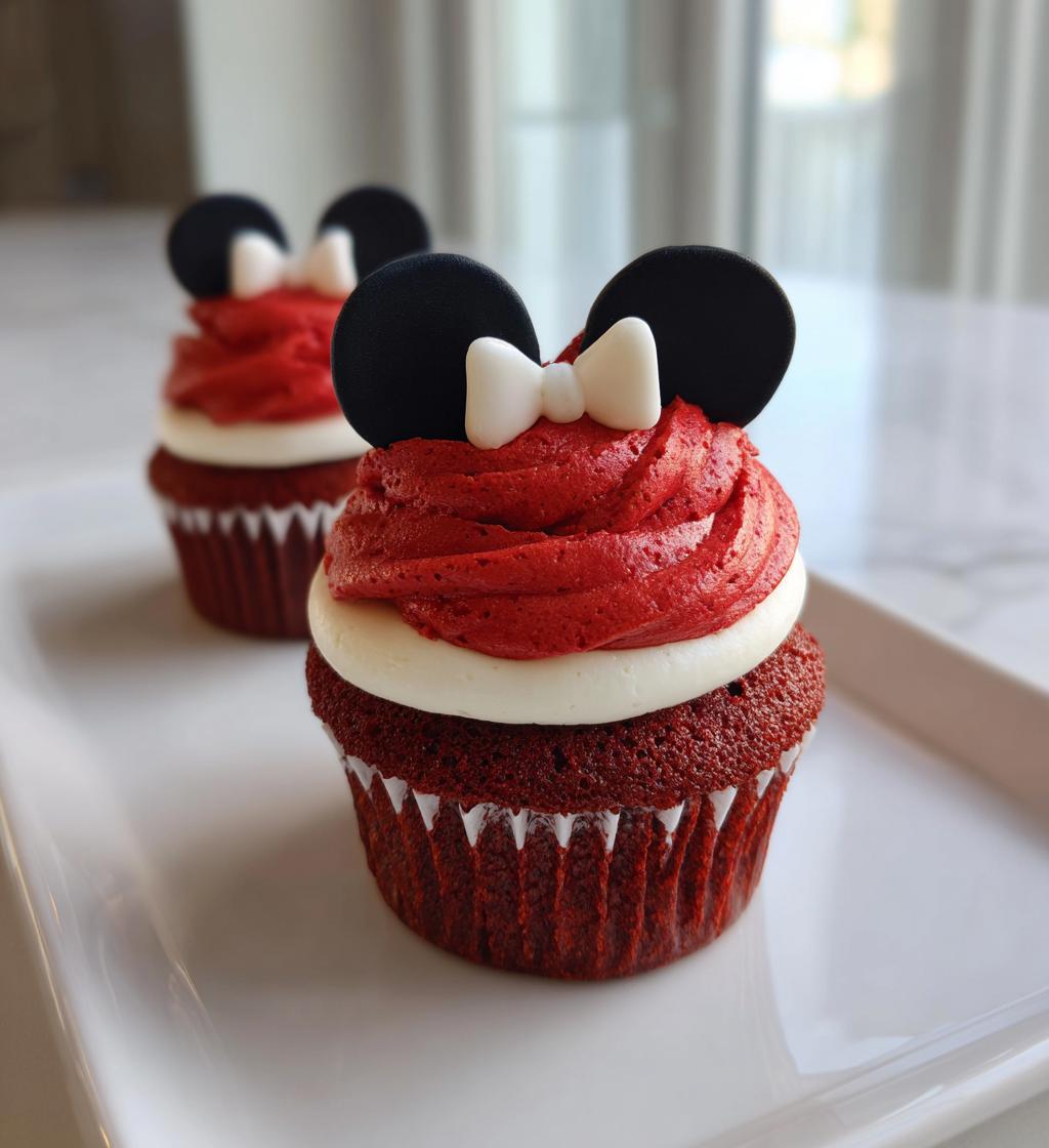 minnie mouse cupcakes