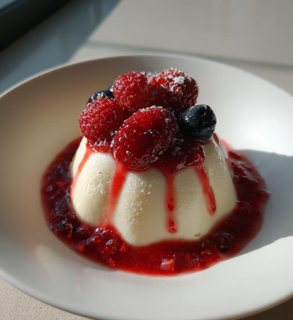 panna cotta przepis