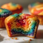 rainbow cupcakes