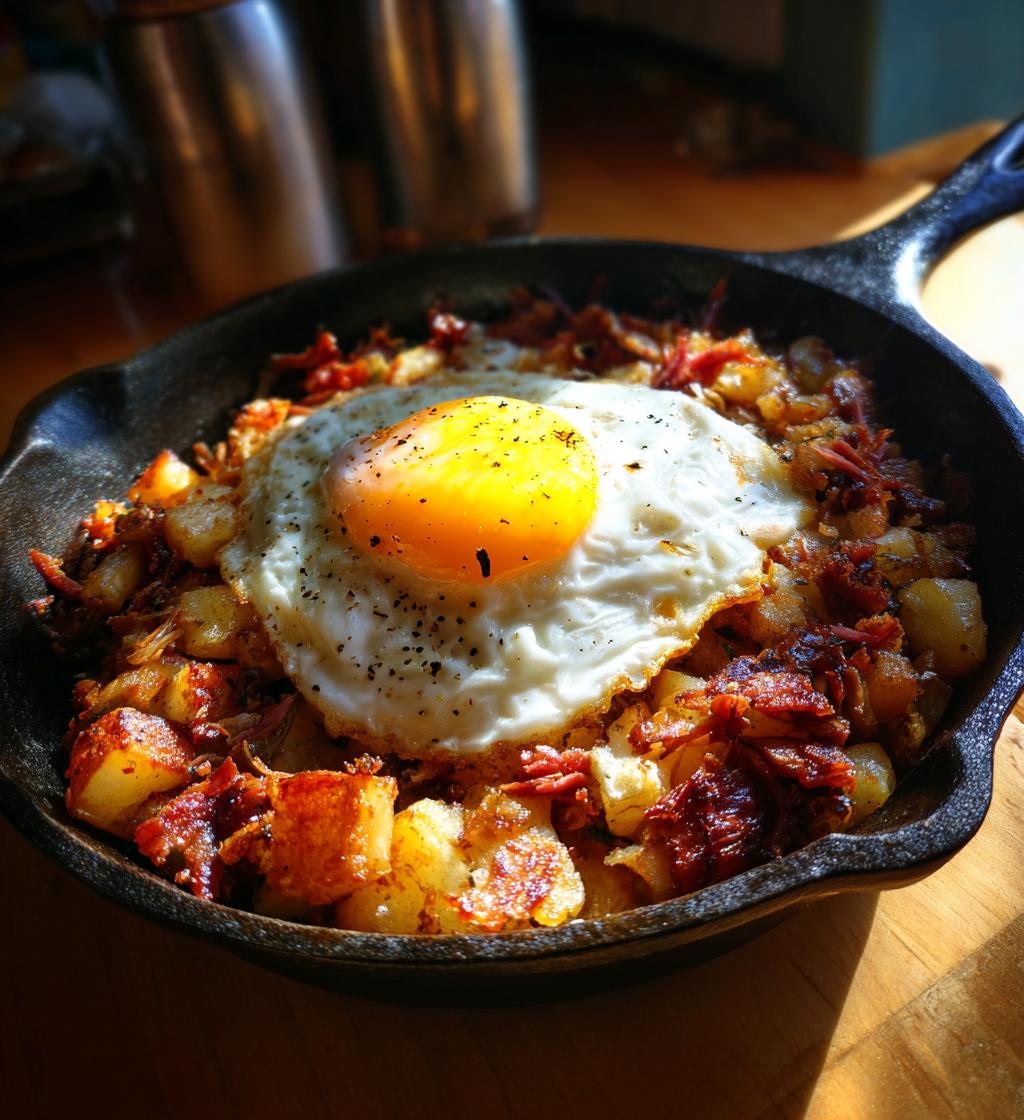 Heerlijk recept voor corned beef hash in slechts 35 minuten