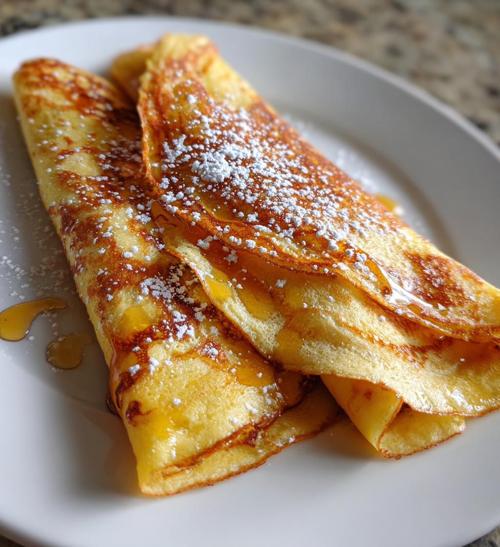 Magere recette crêpe sans oeuf in slechts 3 stappen