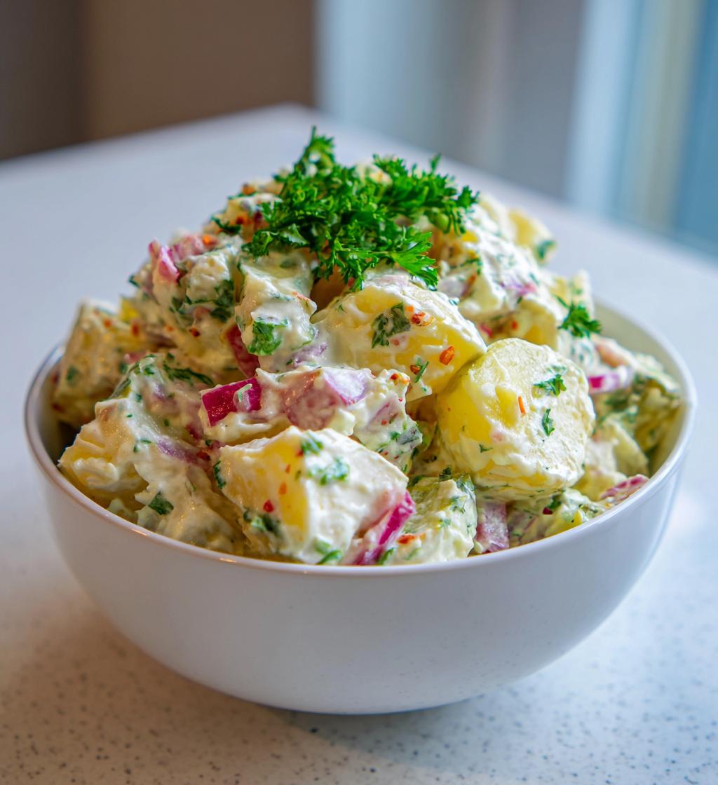 Ultieme salade pomme de terre froide met 3 geheime tips