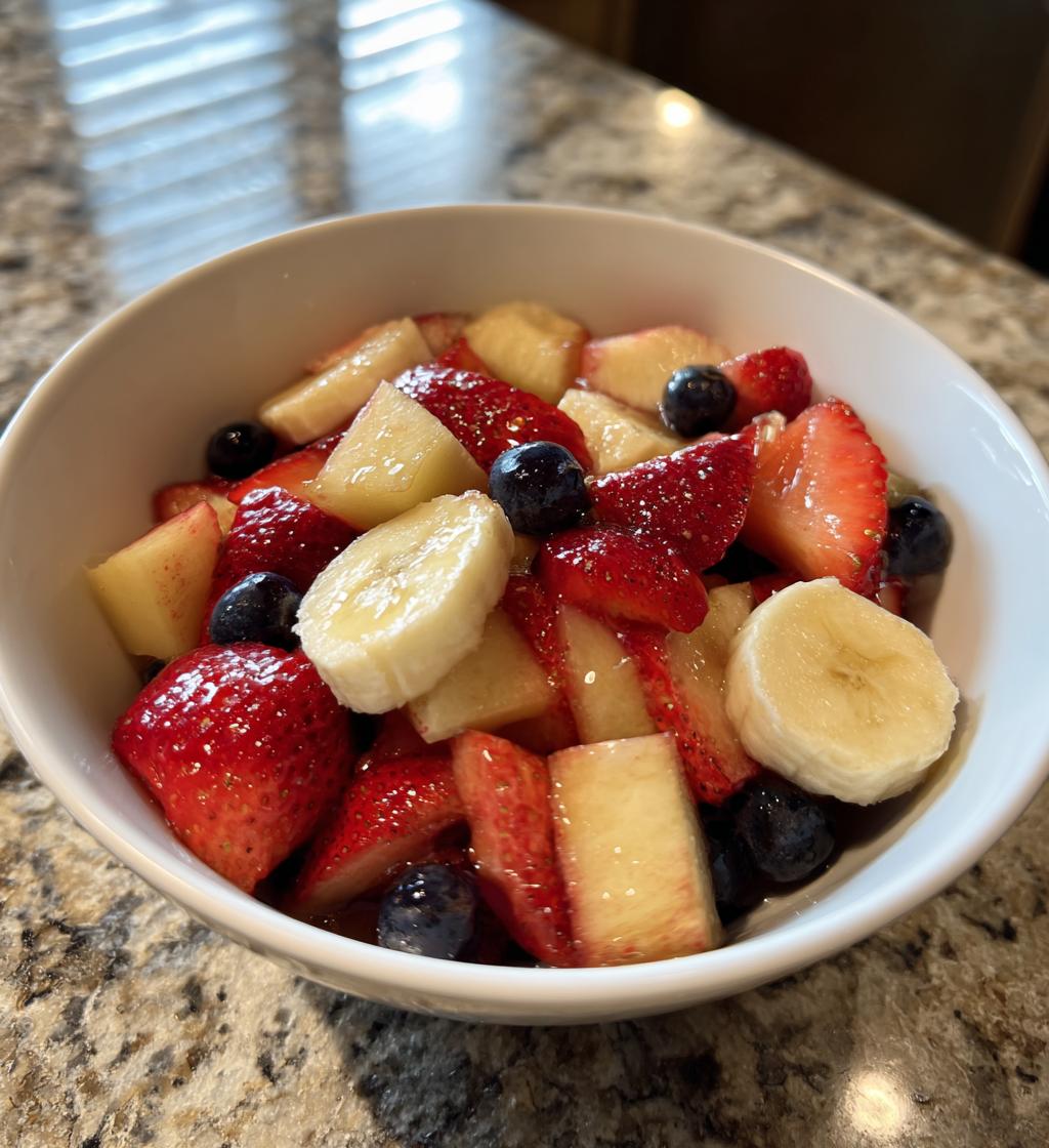 Heerlijke spring fruit salad in slechts 10 minuten