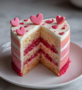 valentine bento cake designs