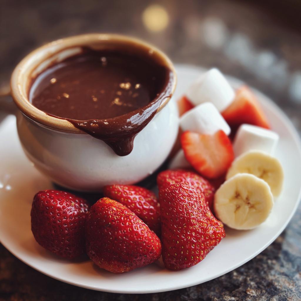 wat dippen in chocoladefondue