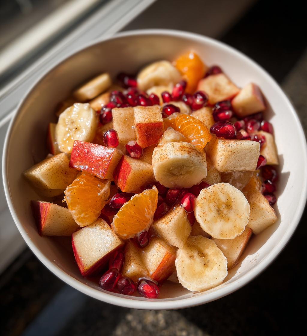 Heerlijke winter fruit salade in slechts 15 minuten