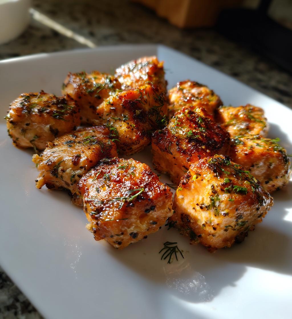 15 min zalmhapjes uit de airfryer – onweerstaanbaar mals &amp; krokant