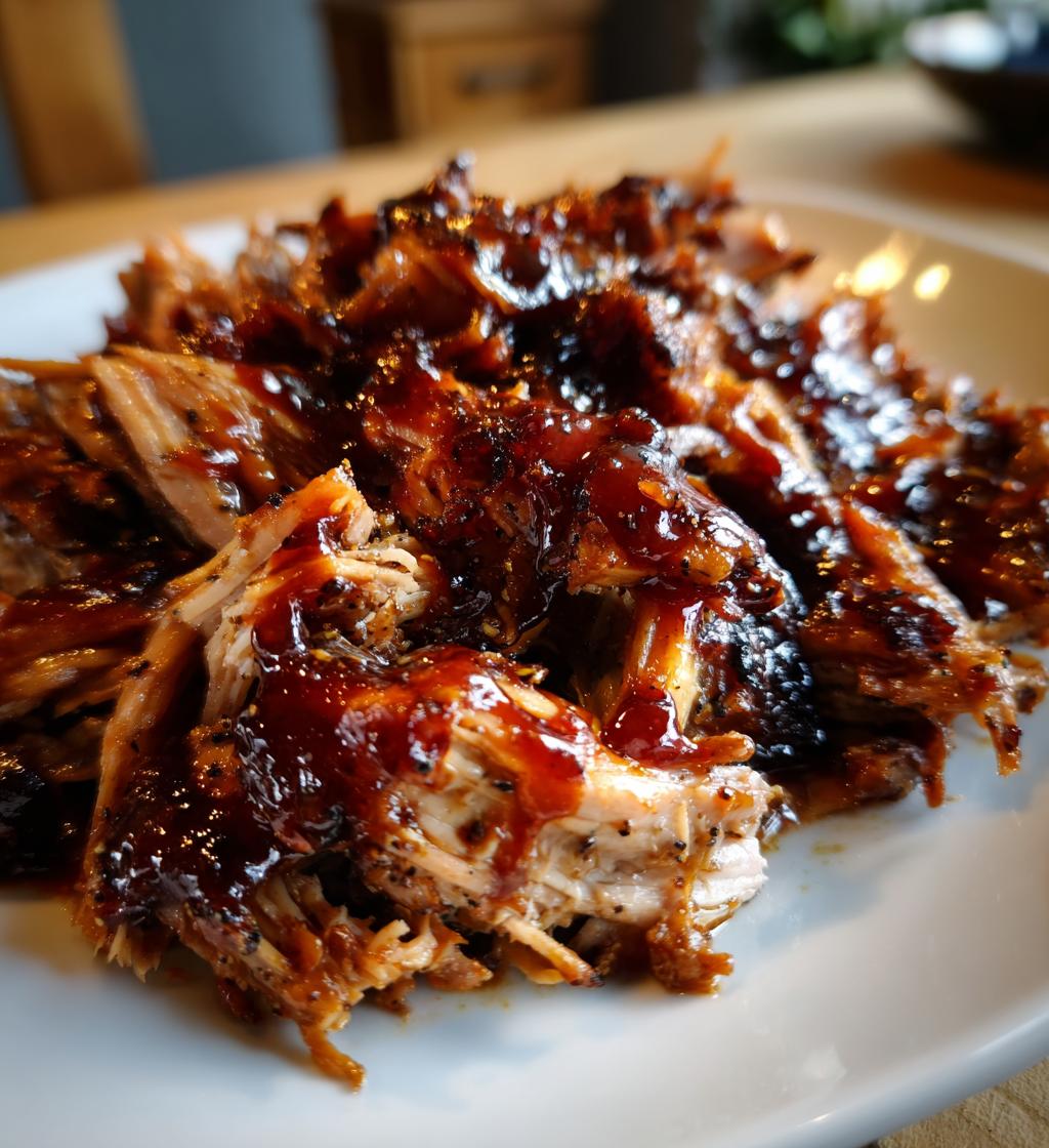 BBQ pulled pork crockpot recepten
