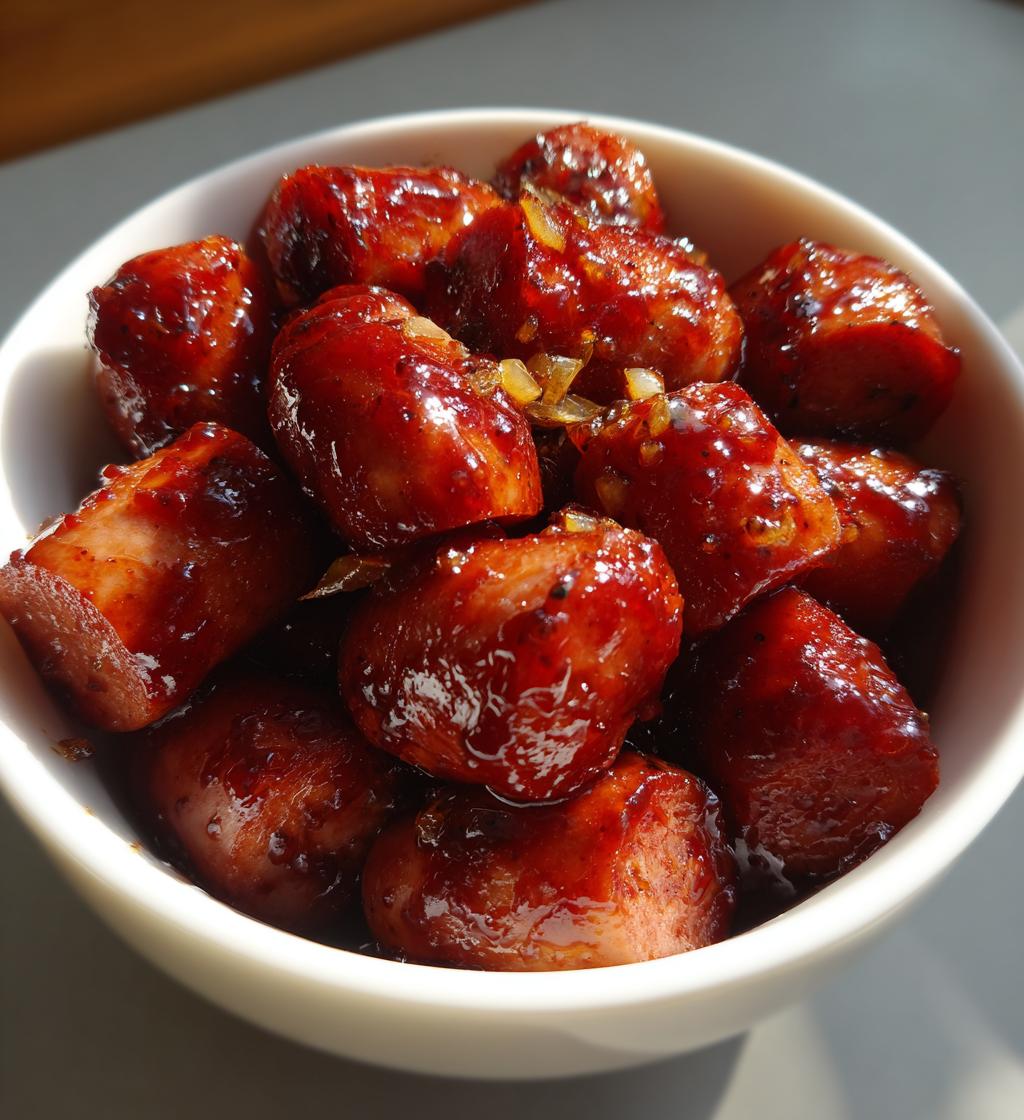 BBQ smokies uit de crockpot