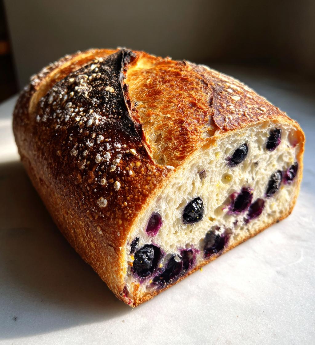 35x Lekkerder: Blauwe bessen citroen zuurdeeg brood voor altijd