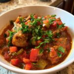 Cajun soepen en stoofschotels