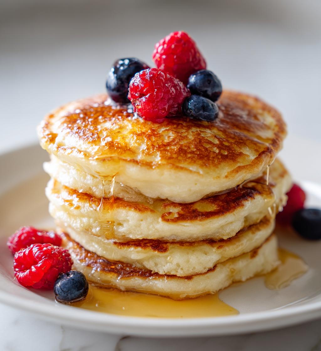 Cottage cheese pannenkoeken