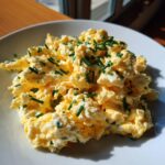 Cottage cheese roerei met bieslook