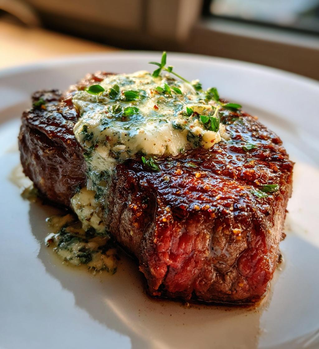 Perfecte filet mignon met kruidenboter in 20 minuten
