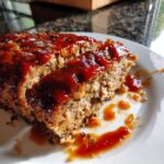 Gehaktbrood met barbecuesaus