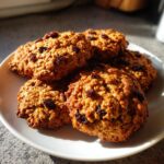 Gezonde havermout koekjes