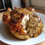 Hele gebraden kip uit de oven