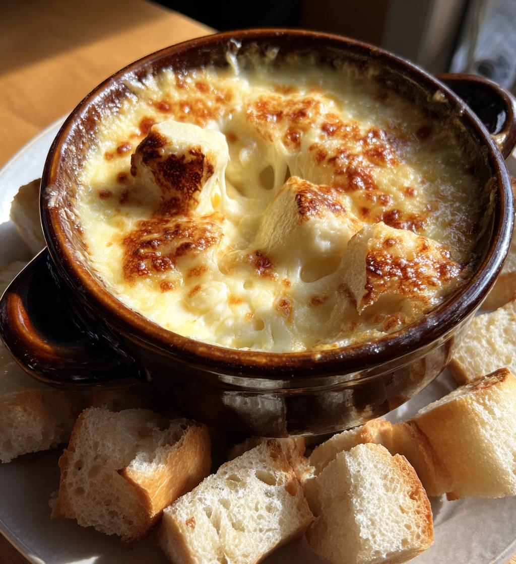 Verrukkelijke kaasfondue met stokbrood in 25 minuten