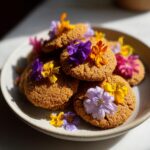 Lente koekjes met bloemen