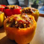 Luchtfriteuse gevulde paprika's