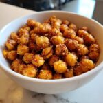 Luchtfriteuse krokante kikkererwten