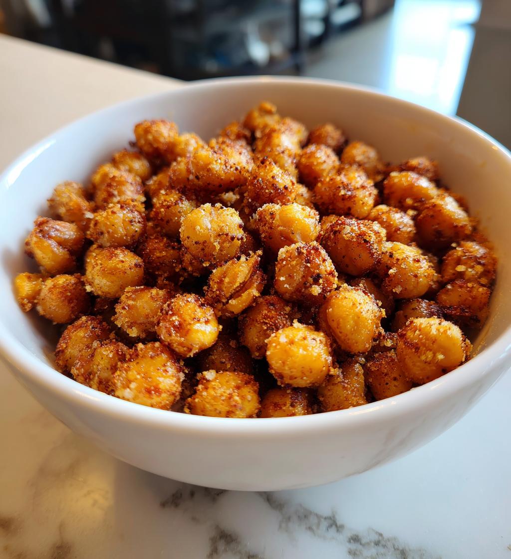 15x krokante luchtfriteuse kikkererwten – verslavend lekker!