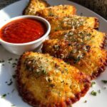 Luchtfriteuse krokante ravioli