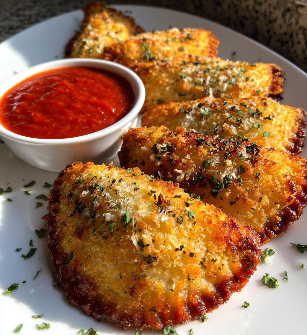 20 minuten naar perfecte luchtfriteuse krokante ravioli