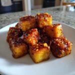 Luchtfriteuse tofu met gember