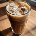 Proteïne ijskoffie met collageen