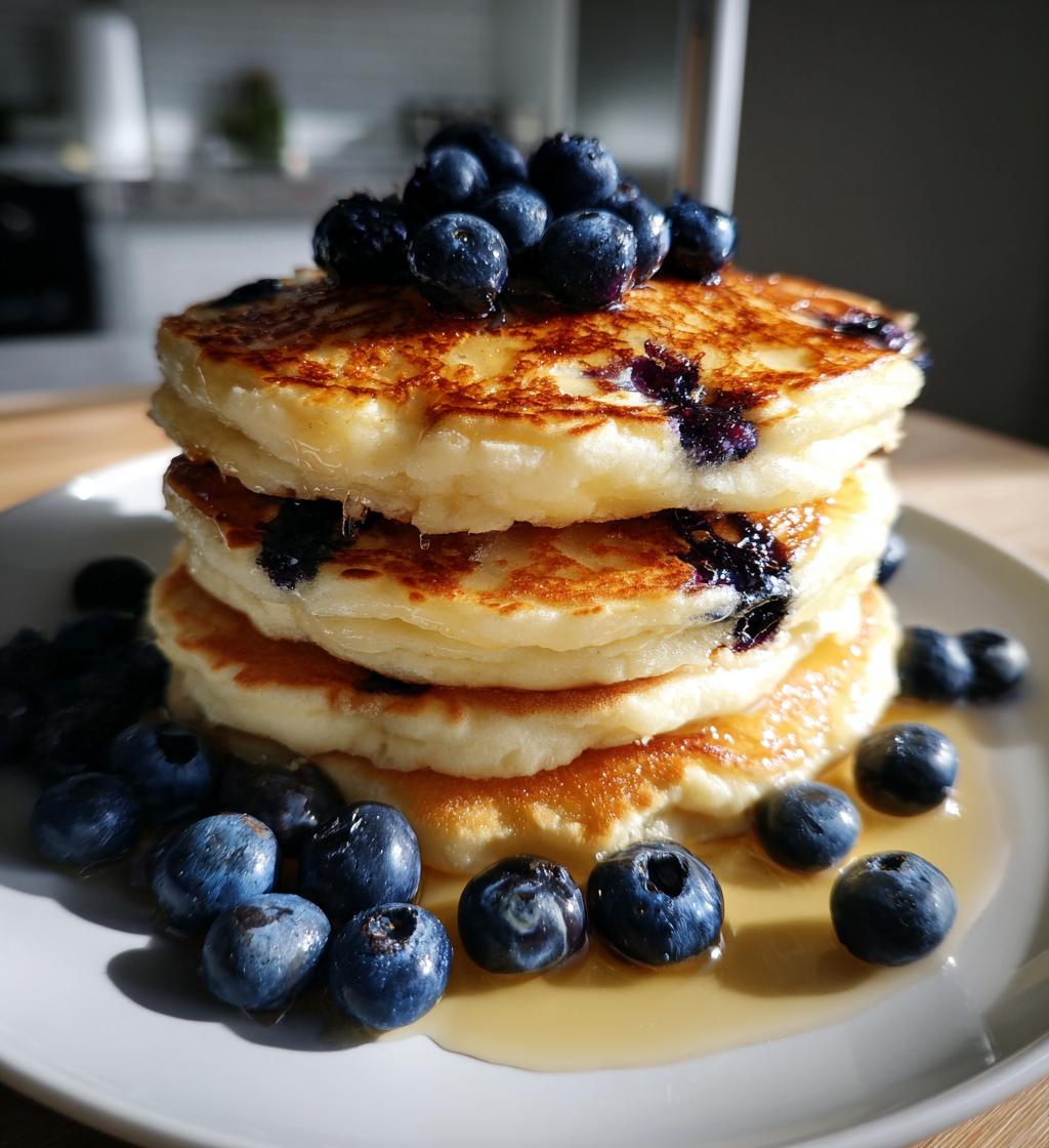 Proteïne pannenkoeken met blauwe bessen: eenvoudig én voedzaam in 15 minuten
