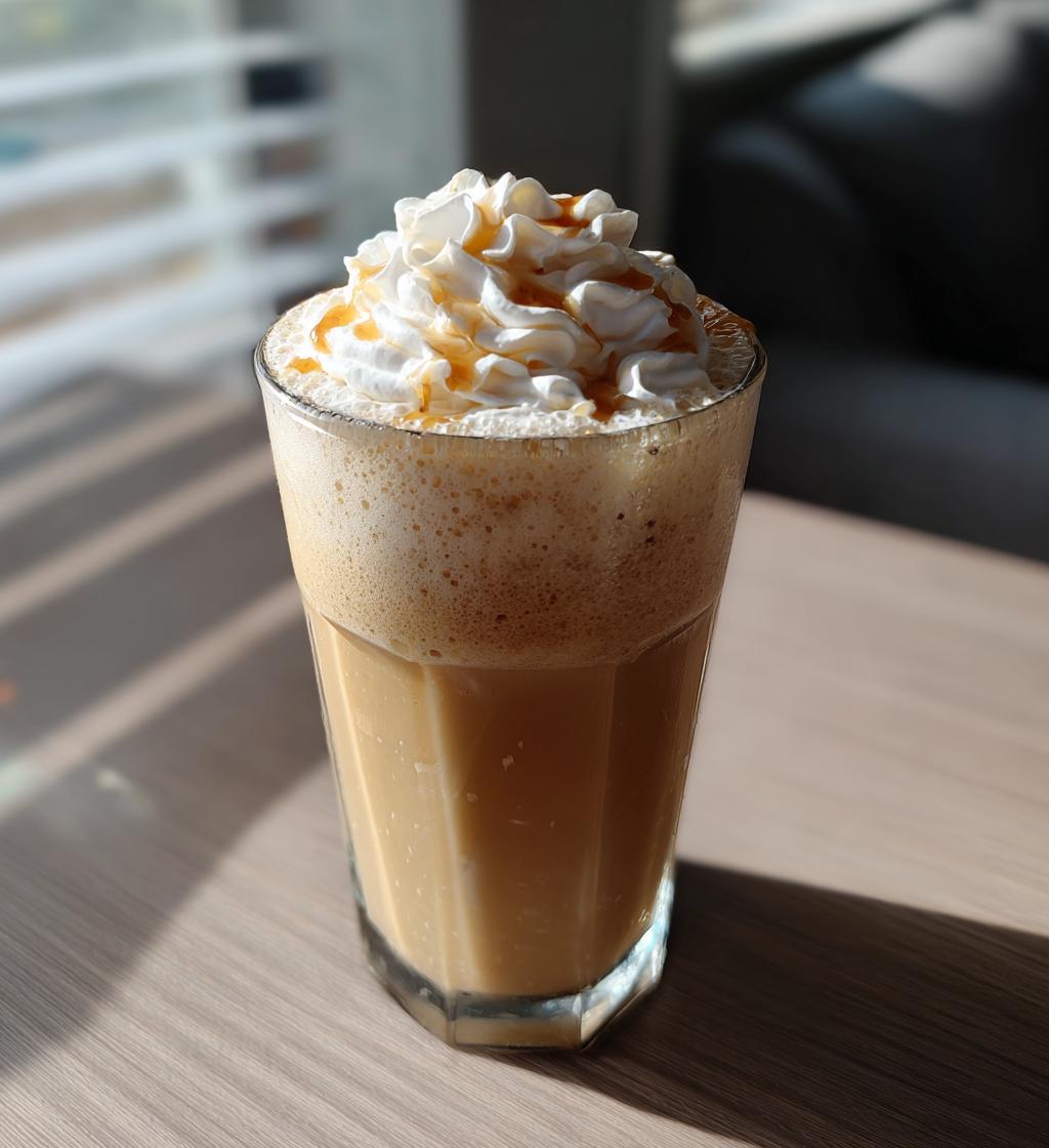 Vanille bean frappuccino zelf maken