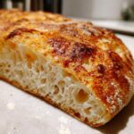 Zuurdeeg discard pizza bodem