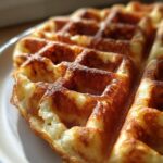 Zuurdeeg discard wafels