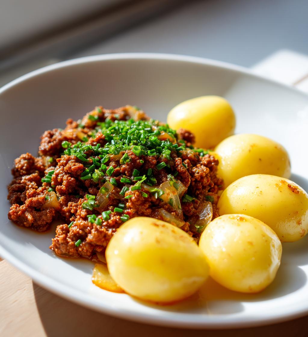 Heerlijk aardappel en gehakt recept in slechts 3 stappen