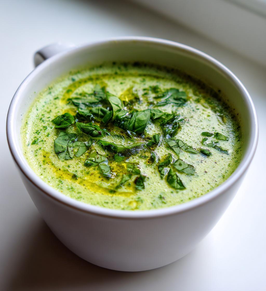 Romige courgette soep in slechts 30 minuten – simpel en verrukkelijk