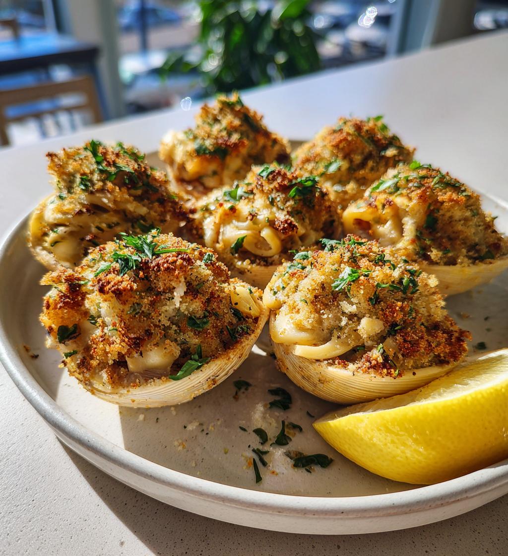 gevulde schelpen met zeevruchten recept