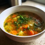 gezonde soepen op basis van bouillon