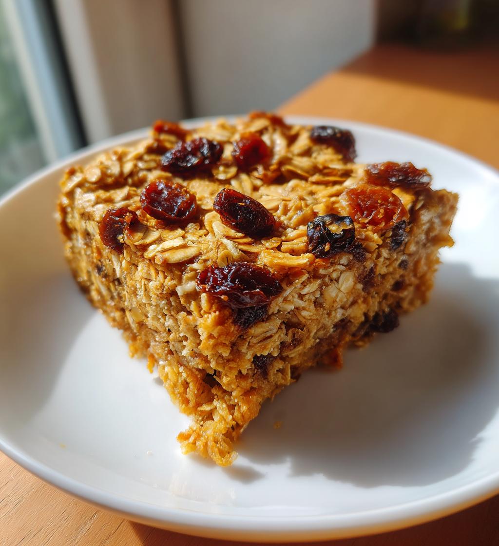 Heerlijke havermout bake ontbijt – snel en voedzaam ontbijt