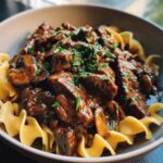 huisgemaakte beef stroganoff