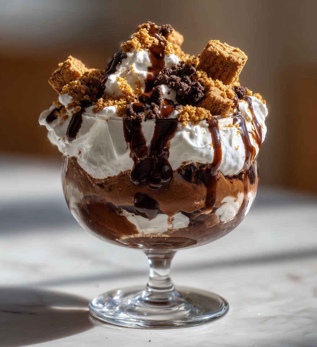 individuele desserts in een beker