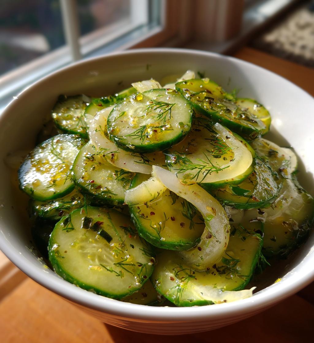 Perfecte komkommer zoetzuur in slechts 2 stappen