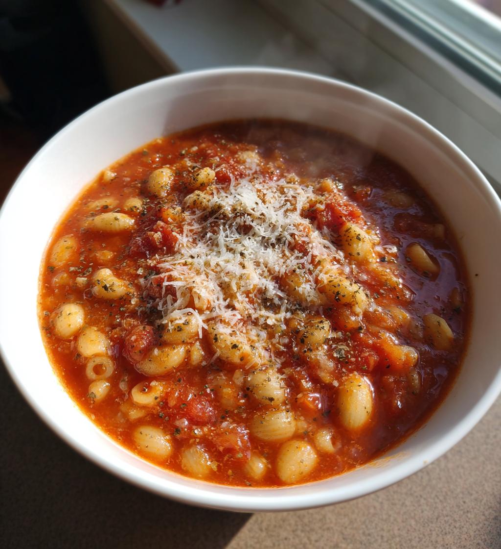 Perfecte pasta fagioli soep zoals bij Olive Garden in 6 stappen