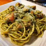 pesto kip pasta